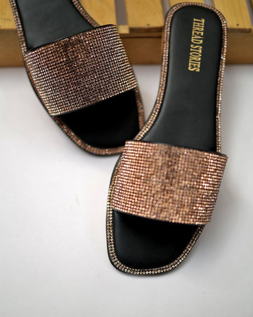 Flats: Shimmer Rose Gold