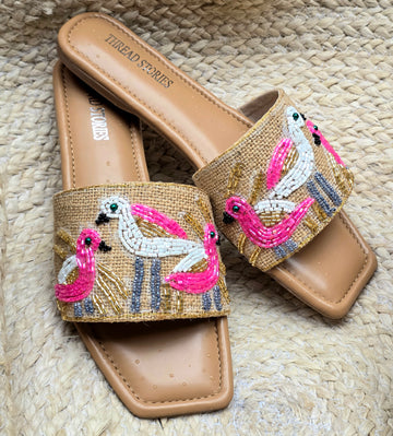 Swan Song Slides (Hot Pink)
