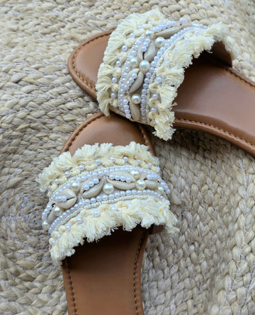 Boho Shell Flats