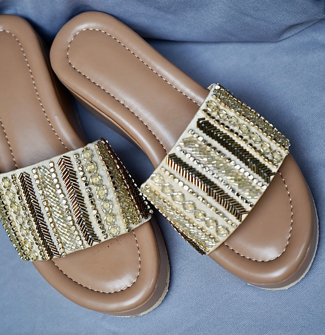 Lustre Bloom Heels