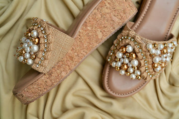 Pearl Weave Wedges