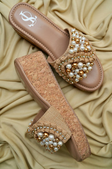 Pearl Weave Wedges