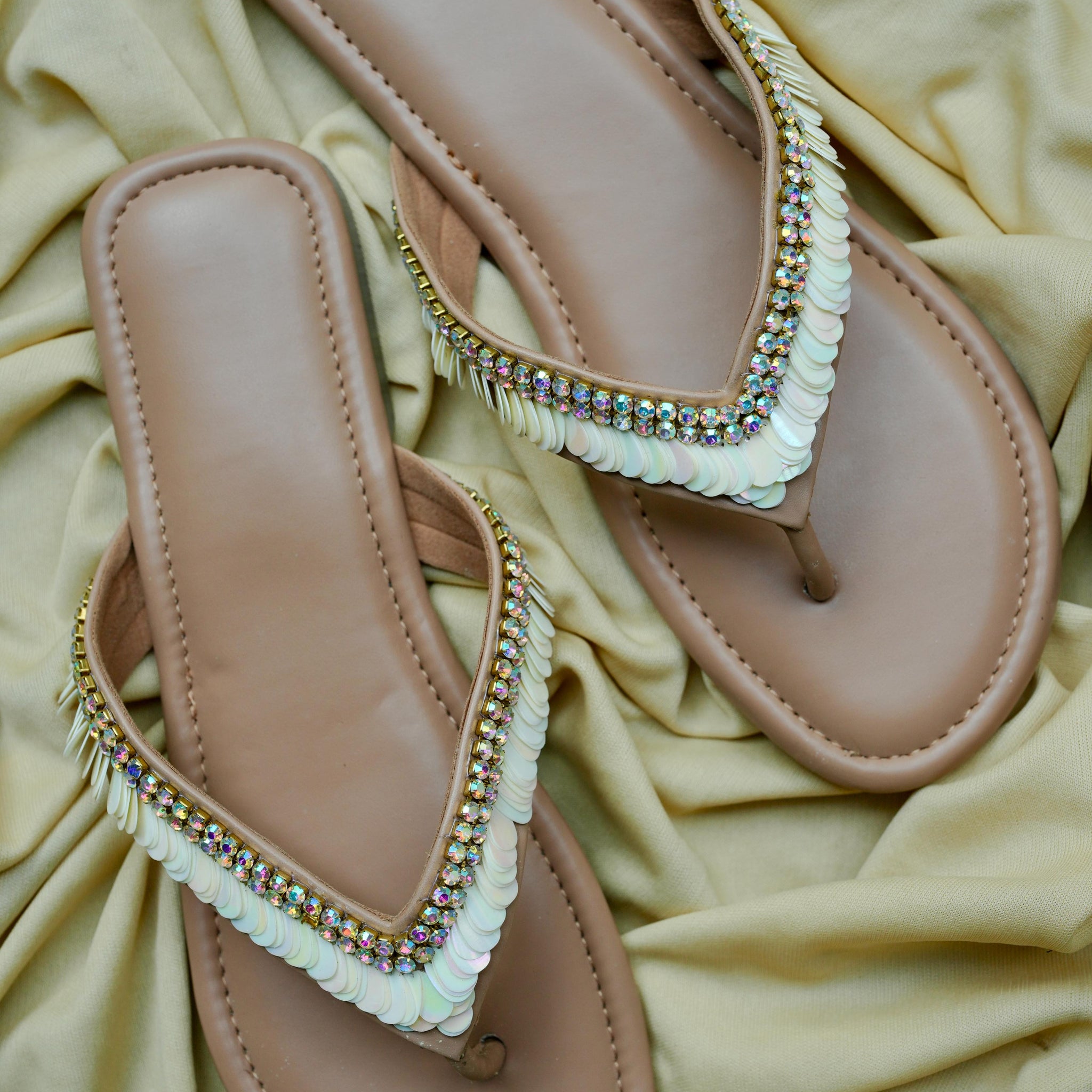 Glitter Glam Slip ons