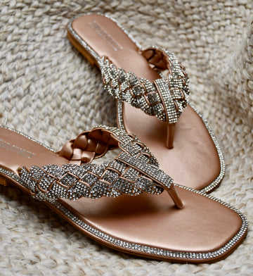 Braided Shimmer (Rose Gold)