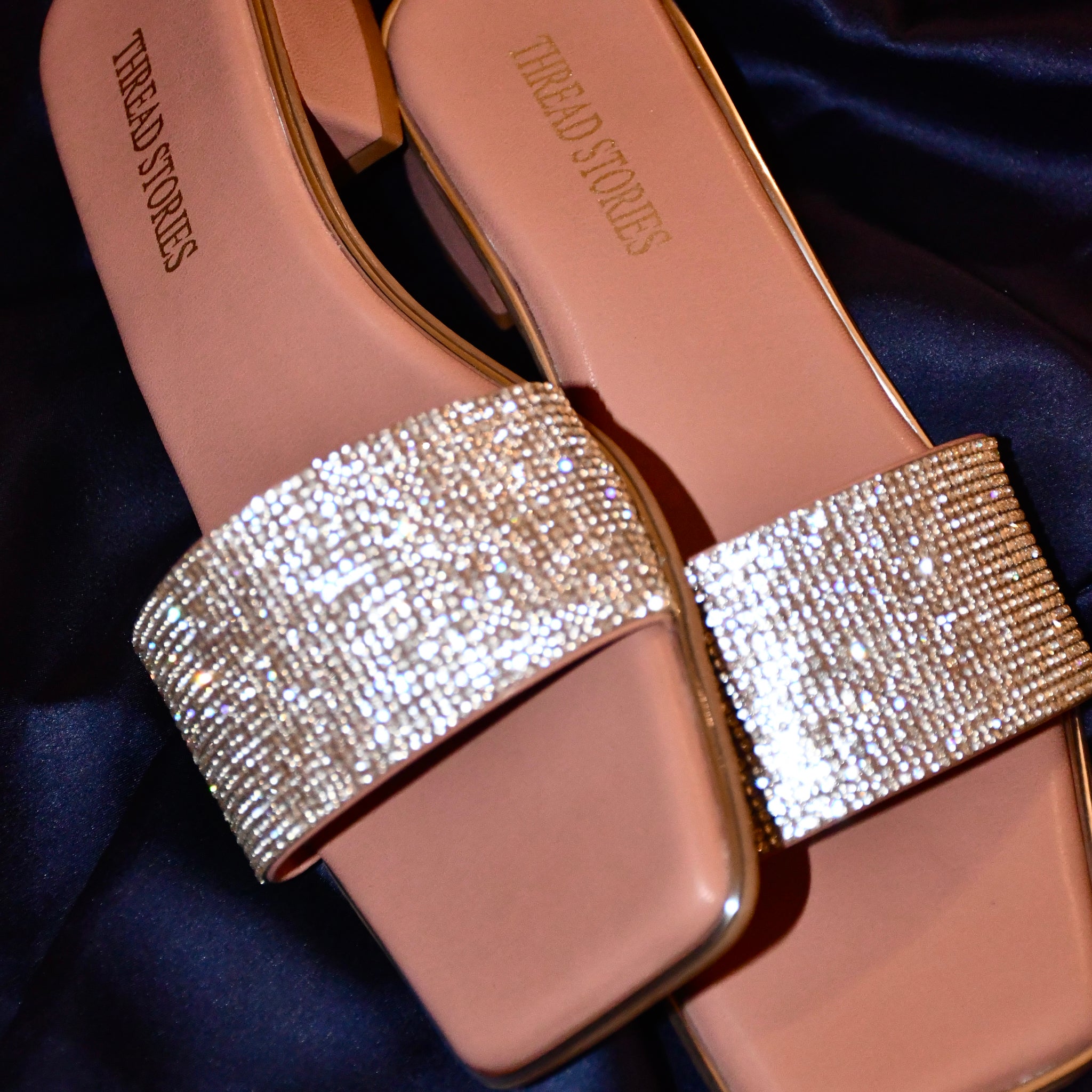 Glitter Glam (Neutral) Heels