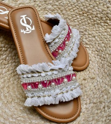 Blush Glitz Flats