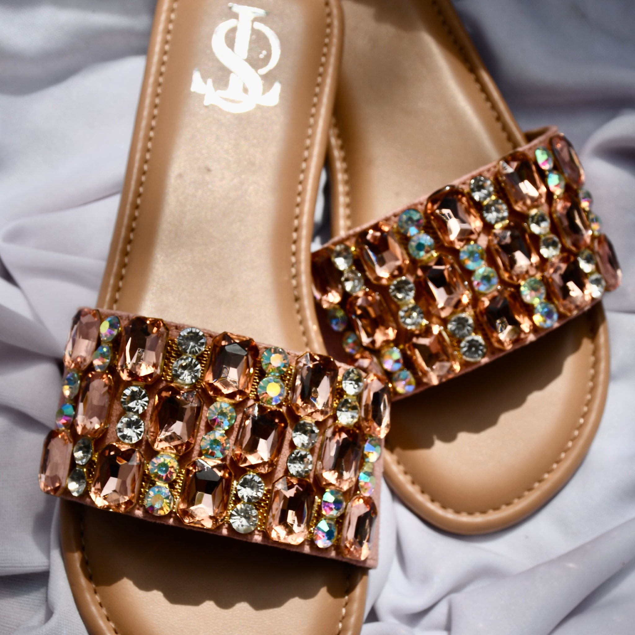 Belezza Flats (Peach Rose Gold)