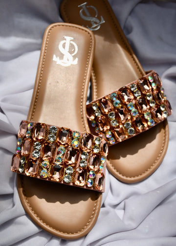 Belezza Flats (Peach Rose Gold)