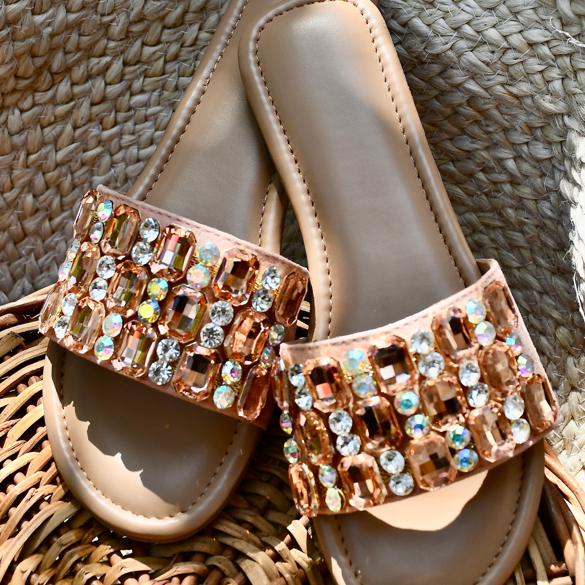 Belezza Flats (Peach Rose Gold)