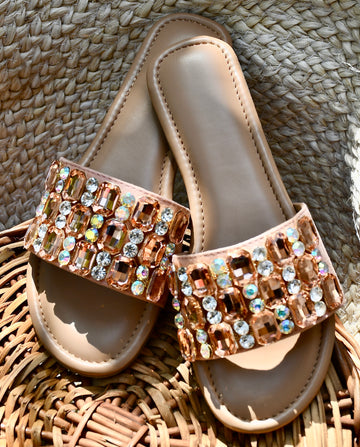Belezza Flats (Peach Rose Gold)