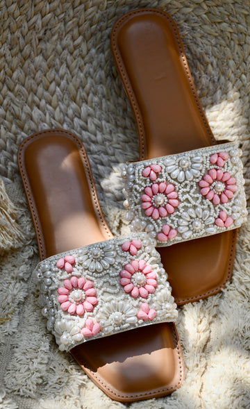 Blush Bloom Flats