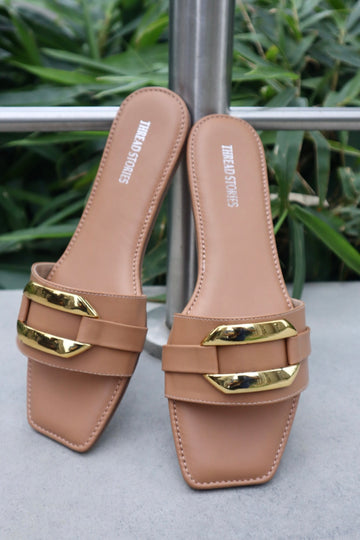 Basics: Neutral Gold Buckle Straps