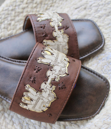 Kashvi Deep Tan (H Motif)