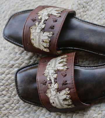Kashvi Deep Tan (H Motif)