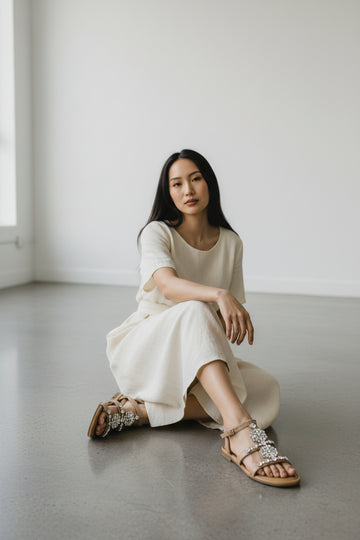 Floral Crystal Tieup